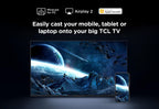TCL 32SF560-UK 32 Inch Full HD QLED HDR Smart TV with Fire TV Press & Ask Alexa, Metallic Bezel-Less Design