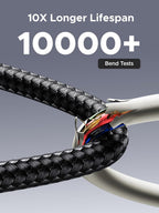 UGREEN 240W USB C to USB-C Cable with Built-in Digital Screen, 2M
