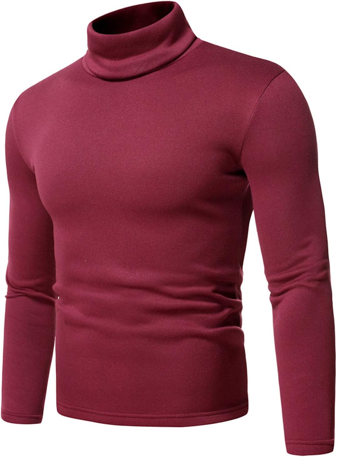 Men's Thermal Turtle Neck Top Long Sleeve Turtleneck Shirts Basic Undershirt Baselayer Pullover for Winter