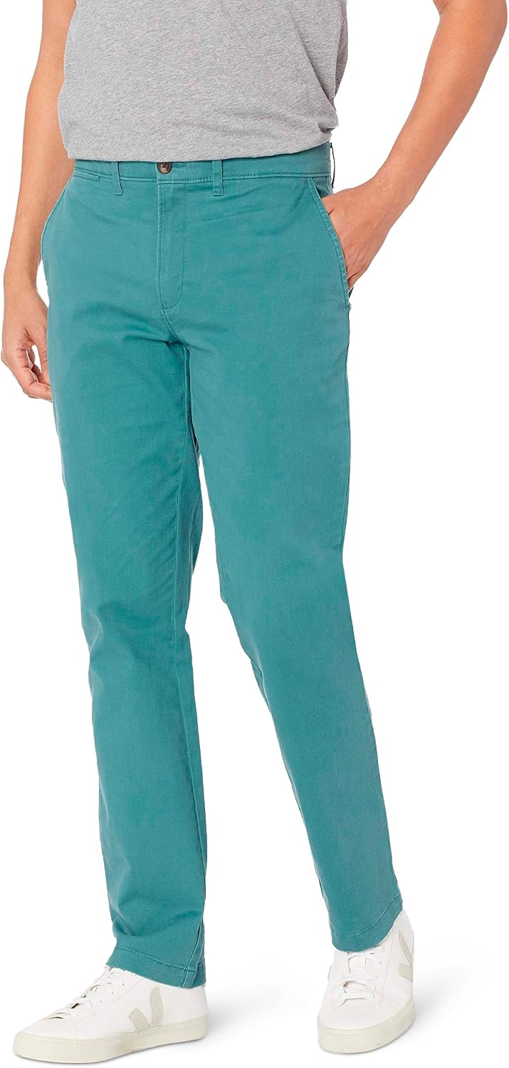 Amazon Essentials Men's Slim-Fit Casual Stretch Chino Trouser