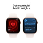 Apple Watch Series 11 GPS 42mm Smartwatch with Space Grey Aluminium Case with Black Sport Band S/M. Sleep Score, Fitness Tracker, Health Monitoring, Always-On Display, Water Resistant