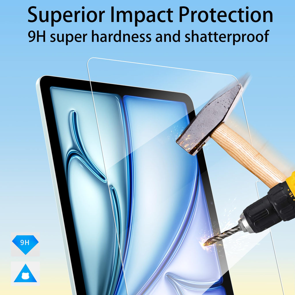 4youquality 2-Pack for iPad (A16) 11th & 10th Generation Screen Protector