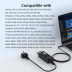 90W Laptop Charger Compatible with HP EliteBook Probook Pavilion Compaq