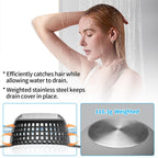 Aluvor Shower Drain Hair Catcher Bathtub Drain Cover Sink Drain Protector