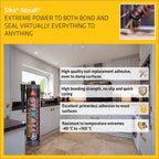 Sika Stixall Extreme Power Sealant And Adhesive, Black, 290ml