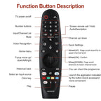 Replacement TCL TV Remote Control RC802N for TCL Android & LCD LED 4K Smart TVs: 32DS520, 40S6000FS, 49S6000FS, 49DP600, F43S5916, 50DP600, H32S5916, U49P6016, U55P6006 – No Setup Required