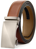 CHAOREN Belts for Men, 1 3/8" Ratchet Mens Belt Leather for Jeans, Dress