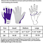 WESTWOOD FOX Ladies/Mens Leather Gardening Gloves Thorn Proof Rigger Garden work gloves, Safety Working Gloves, Premium Quality (Babypink, M)