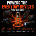 100PP AAA Batteries 40 Pack | Alkaline 1.5V Long-Lasting Power