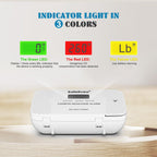Safeliveo Carbon Monoxide Detector with Replaceable Battery, White, 2Pack