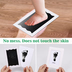 Nabance Baby Footprint Kit & Handprint Kit, Safe for Baby Hands and Feet