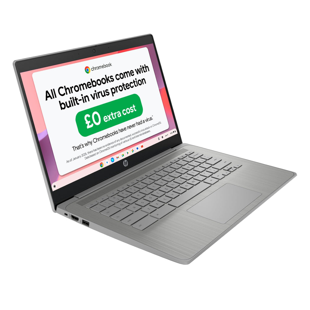 HP Chromebook 14" | Intel N100 Processor | 4GB RAM | 128GB UFS