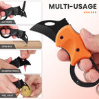 FUNBRO Small Pocket Knife, Cool Box Cutter with 1.34 Inch Sharp Blade