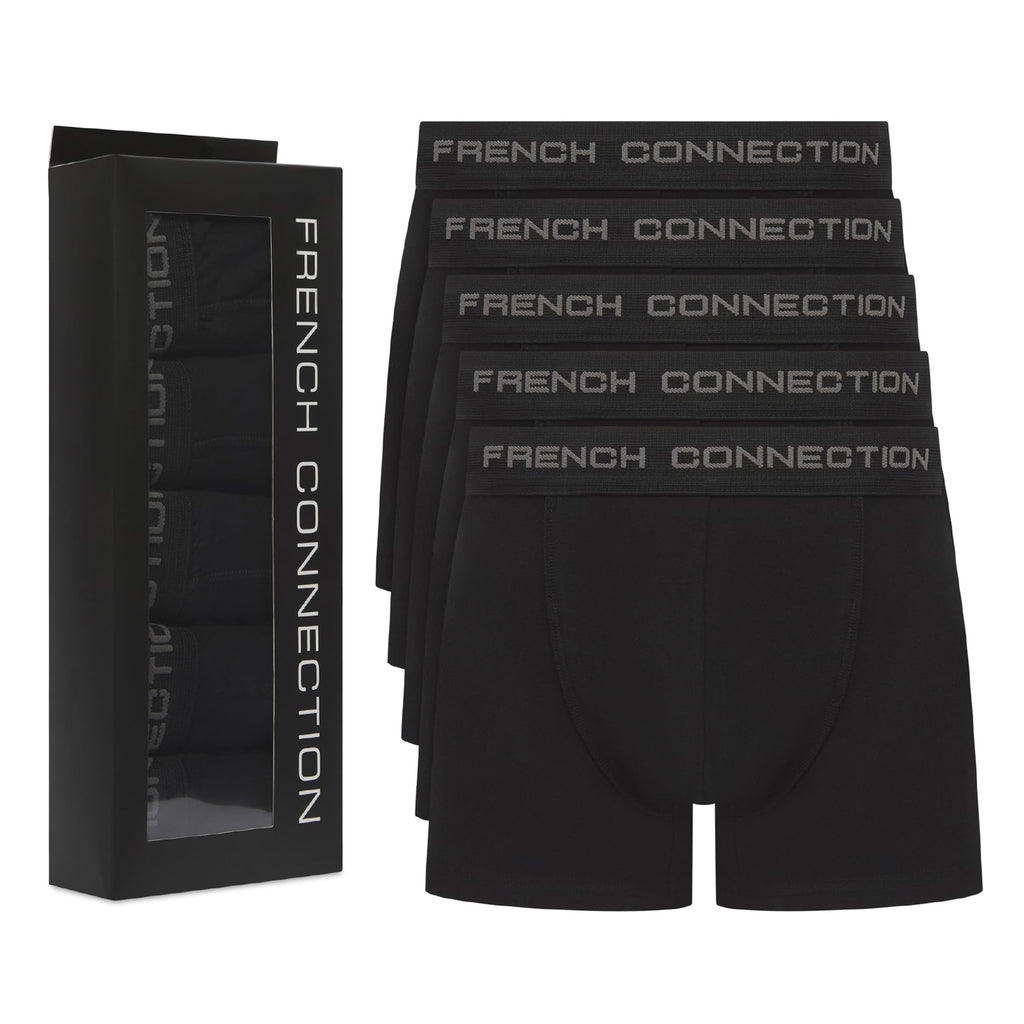 French Connection Mens Boxer Shorts Multipack Cotton Stretch Underwear