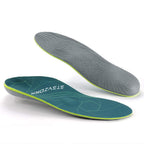 Plantar Fasciitis Arch Support Orthopedic Insoles Relieve Flat Feet Heel Pain Shock Absorption Comfortable Inserts(Size:UK-7,Length:10.25",Green)