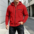Hoodies for Men Uk Oversized Pullover Hoodie Casual Sweatshirts Slim Fit Jacket with Drawstring Hood and Pocket Streetwear Hoody Top Winter Jumper