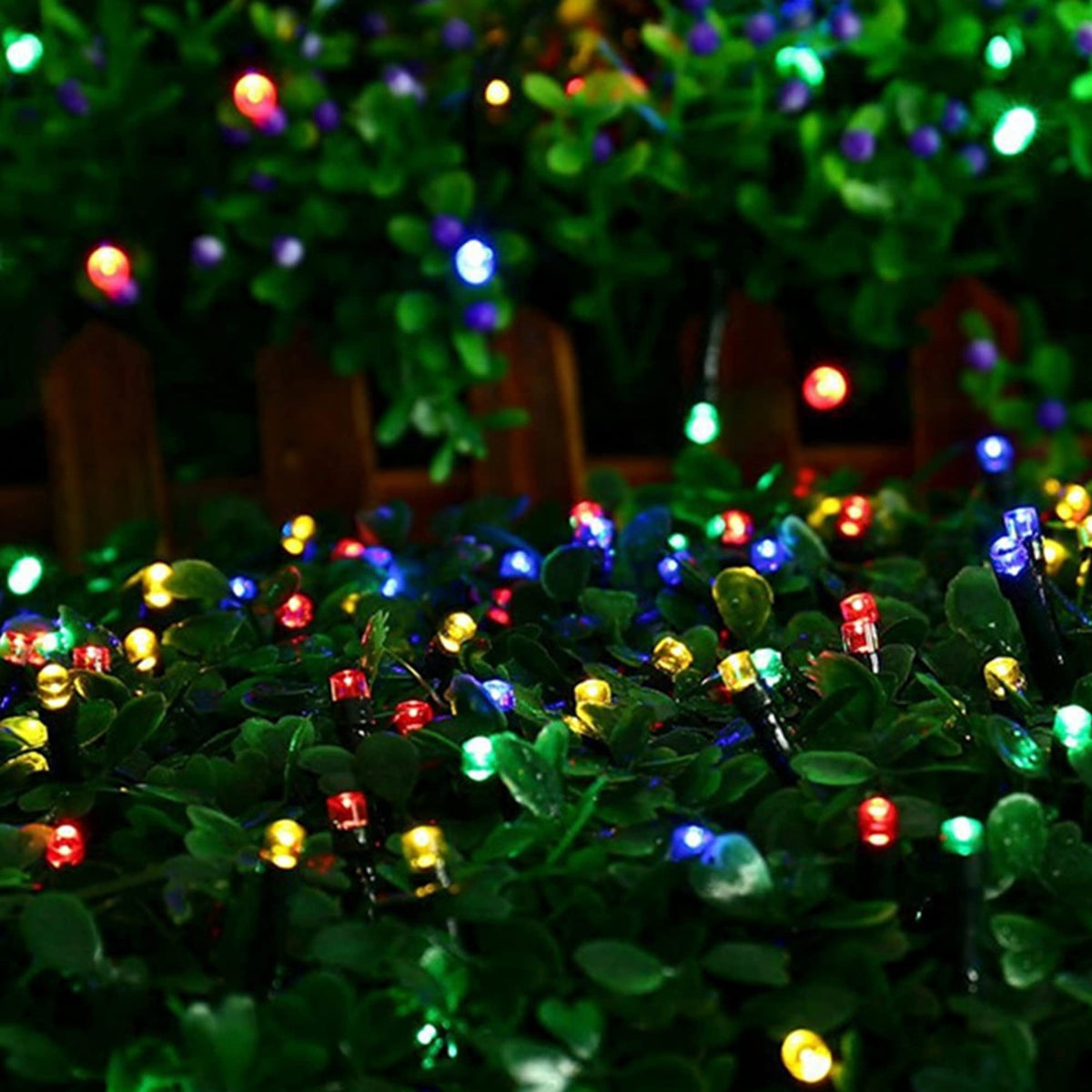 Dazzle Bright 300 LED Christmas String Lights, 100 FT Connectable Waterproof String Lights Green Wire with 8 Modes, Christmas Decorations for Indoor Outdoor Xmas Party Yard Garden (Warm White)