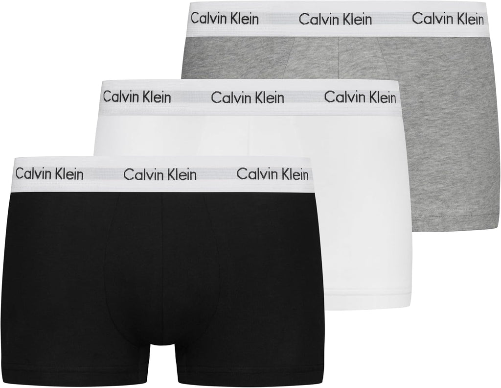Calvin Klein Men’s 3 Pack Low Rise Trunks Underwear
