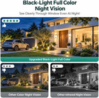 2K 3MP Window Security Camera with Motion Detection Indoor Window Cameras