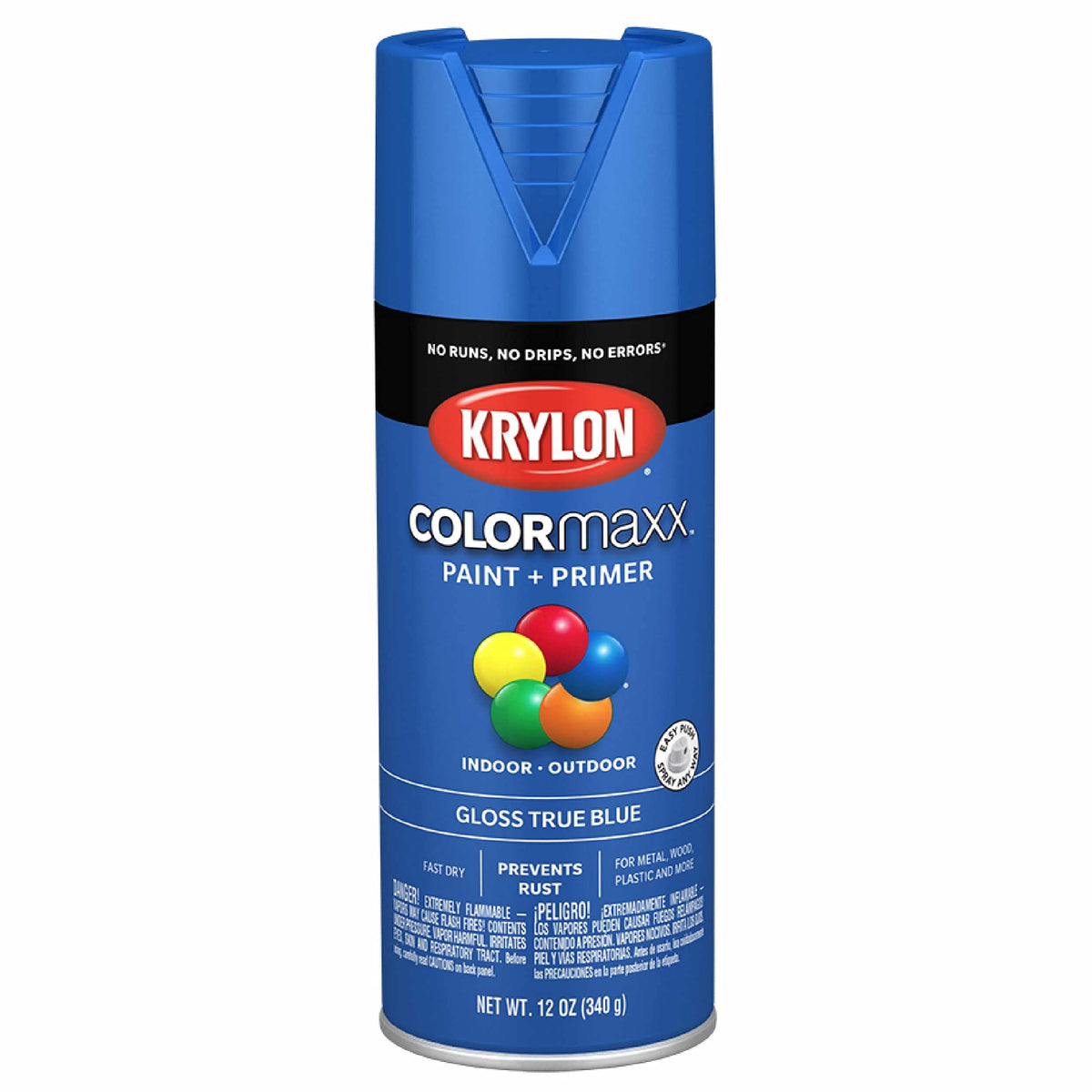 Krylon ColorMaxx 12 Oz. Gloss Spray Paint, Pumpkin Orange - 1 Each