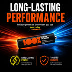 100PP AA Batteries 40 Pack | Alkaline 1.5V, 10-Year Shelf Life