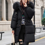 Winter Coats for Women Uk Fleece Jacket Womens Warm Outwear Windproof Plus Size Ladies Trench Coat Baggy Fleece Lined Quilted Puffer Jackets with Hood for Cold Weather