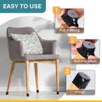 Ansible 24 Pcs Chair Leg Floor Protectors Round
