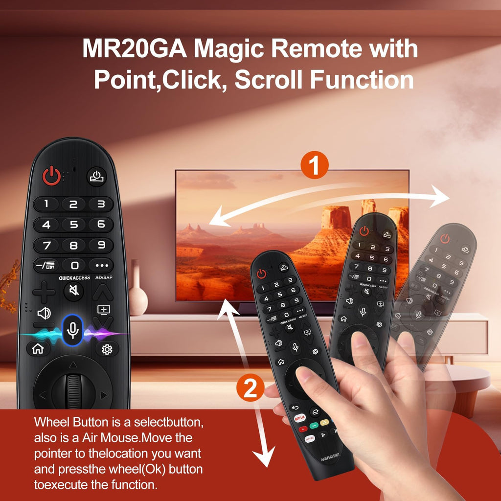 Replacement TCL TV Remote Control RC802N for TCL Android & LCD LED 4K Smart TVs: 32DS520, 40S6000FS, 49S6000FS, 49DP600, F43S5916, 50DP600, H32S5916, U49P6016, U55P6006 – No Setup Required