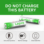 Lepro AAA Alkaline Batteries 12 Pack, 1200mAh Triple A Battery Long Lasting