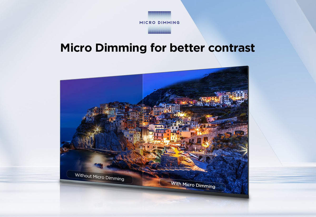 TCL 32SF560-UK 32 Inch Full HD QLED HDR Smart TV with Fire TV Press & Ask Alexa, Metallic Bezel-Less Design