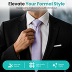 Trimming Shop 5cm Slim Skinny Solid Colour Necktie for Mens