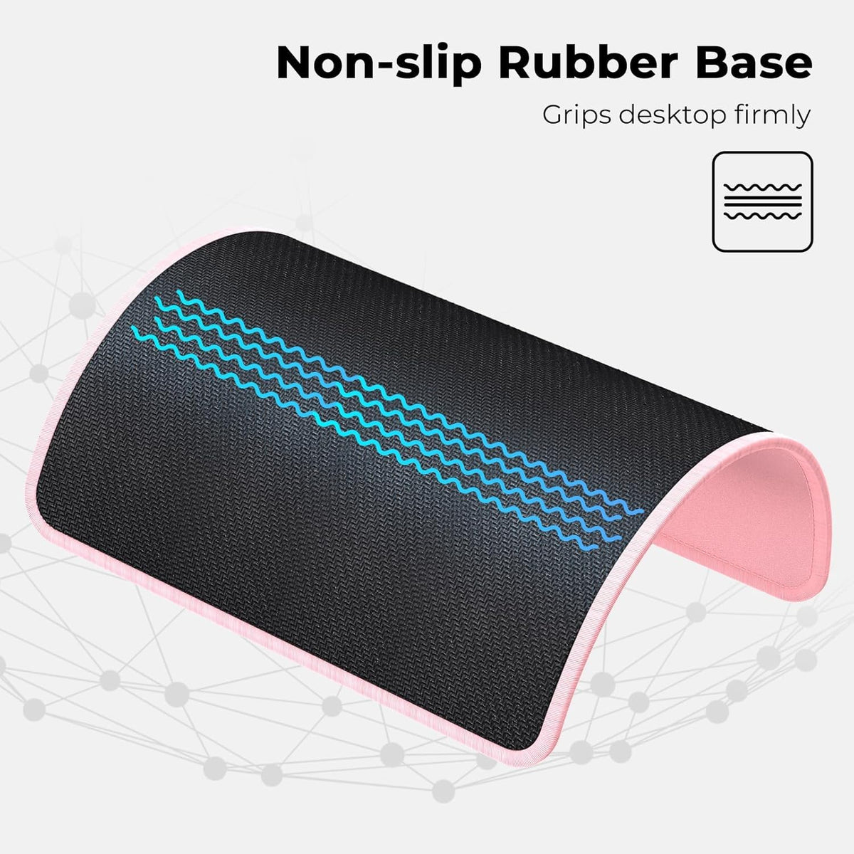 cimetech Mouse Mat, Gaming Mouse Pad, Ultra Thin Portable Mousepad, Black