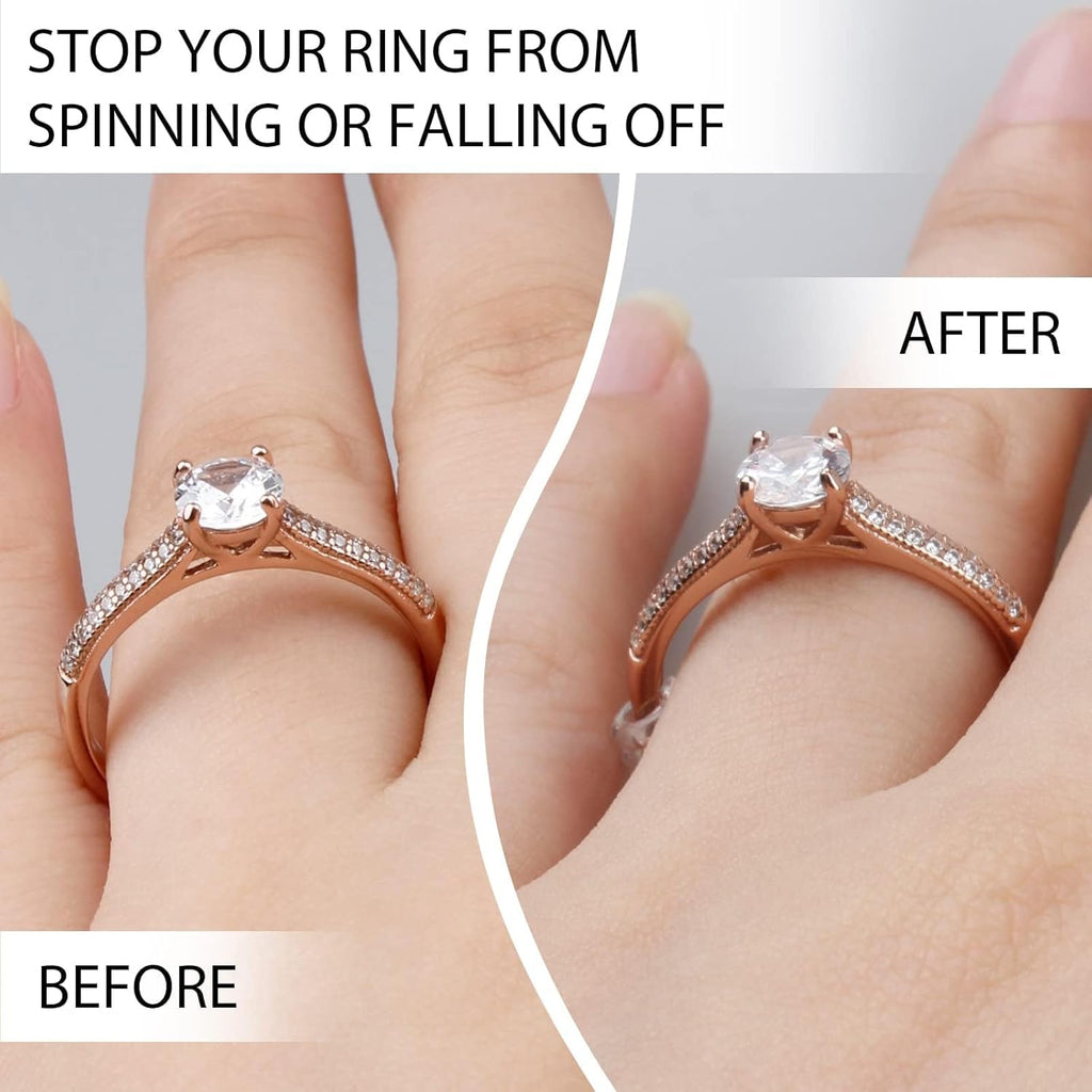 Eiito Ring Sizers for Loose Rings, 6 Sizes Fitter, Reduces Size by 0.5-1.5