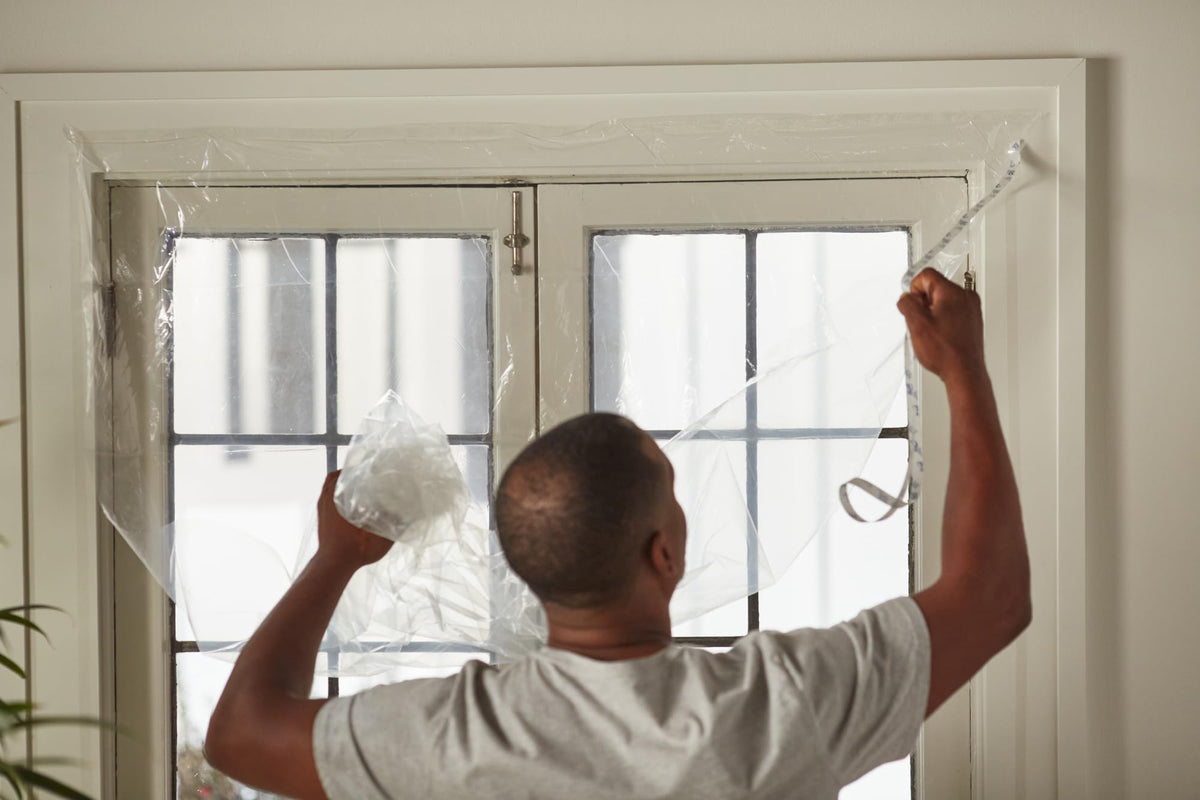 Duck Brand Window Insulation Kit, 62 in x 420 in, Fits up to 10 Windows