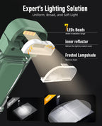 HIONXMGA Book Light,Rechargeable Reading Light for Books in Bed at Night