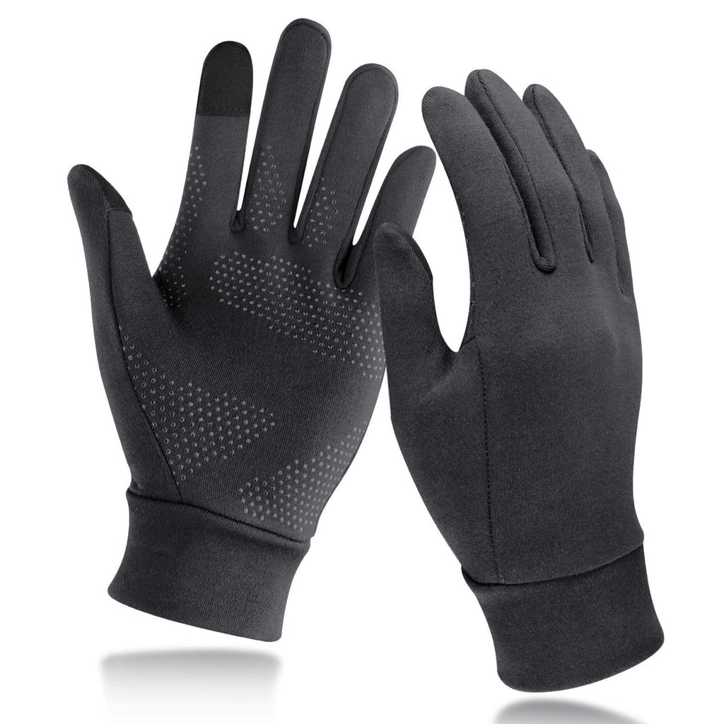 Unigear Running Gloves, Touch Screen Anti-slip Lightweight Gloves Liners for Cycling Biking Sporting Driving for Men Women