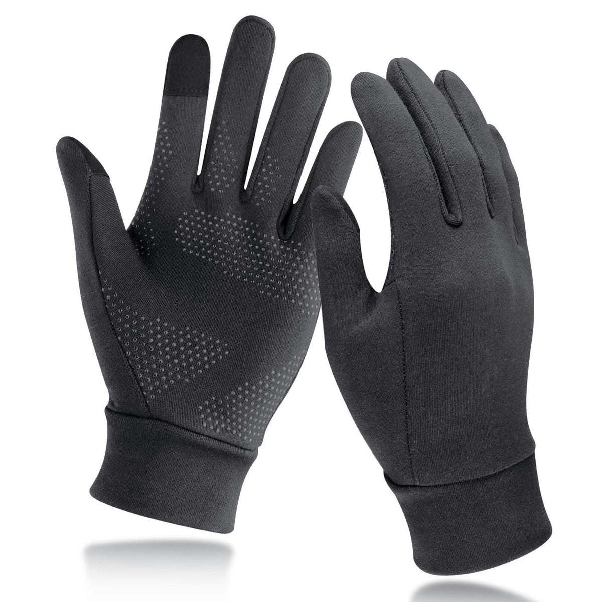 Unigear Running Gloves, Touch Screen Anti-slip Lightweight Gloves Liners for Cycling Biking Sporting Driving for Men Women