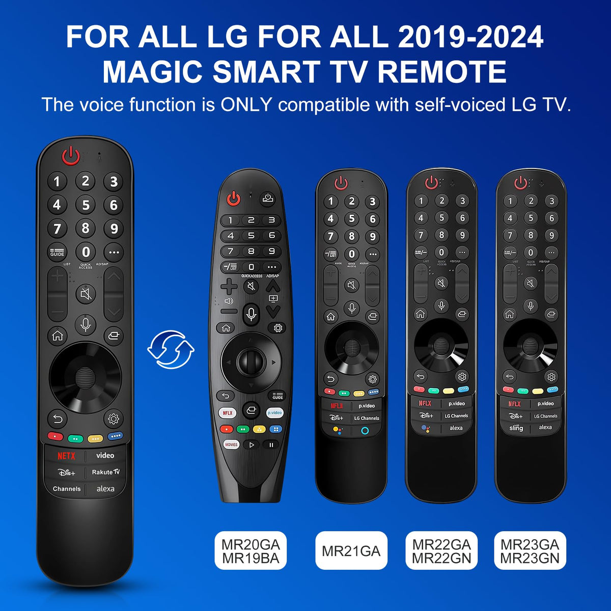 Replacement TCL TV Remote Control RC802N for TCL Android & LCD LED 4K Smart TVs: 32DS520, 40S6000FS, 49S6000FS, 49DP600, F43S5916, 50DP600, H32S5916, U49P6016, U55P6006 – No Setup Required