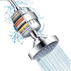 FEELSO Shower Head with Shower Filter, Filtered Shower Head for Hard Water