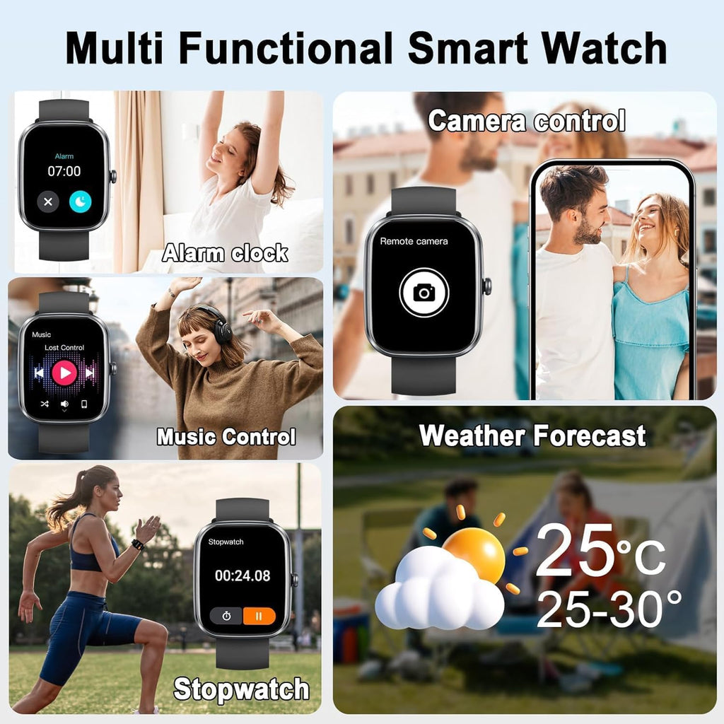 Motast Smart Watch, Fitness Tracker 1.69'' HD for Men Women