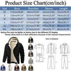 Teddy Fleece Men Hoodie Fleecing Lined Fuzzy Jacket with Pockets Full Zip Hooded Adjustable Sweatshirts Warm Parka Jackets Sherpa Ski Jackets Thermal Cardigan Jumper Coats Winter Outerwear Clothing