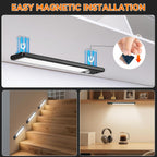 Under Cabinet Lighting Wireless, 10inch Motion Sensor Light Indoor, 3Pack