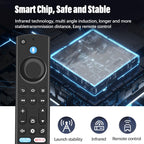 Replacement Voice Remote 3rd Gen with Voice Function fit for AMZ Smart TVs 4K/4K Max/Lite/Cube Stick,and fit for Smart TVs Cube (1st Gen and Later)