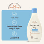 Aveeno Baby Dermexa Moisturising Wash for Very Dry, Itchy Skin (1x 250ml)