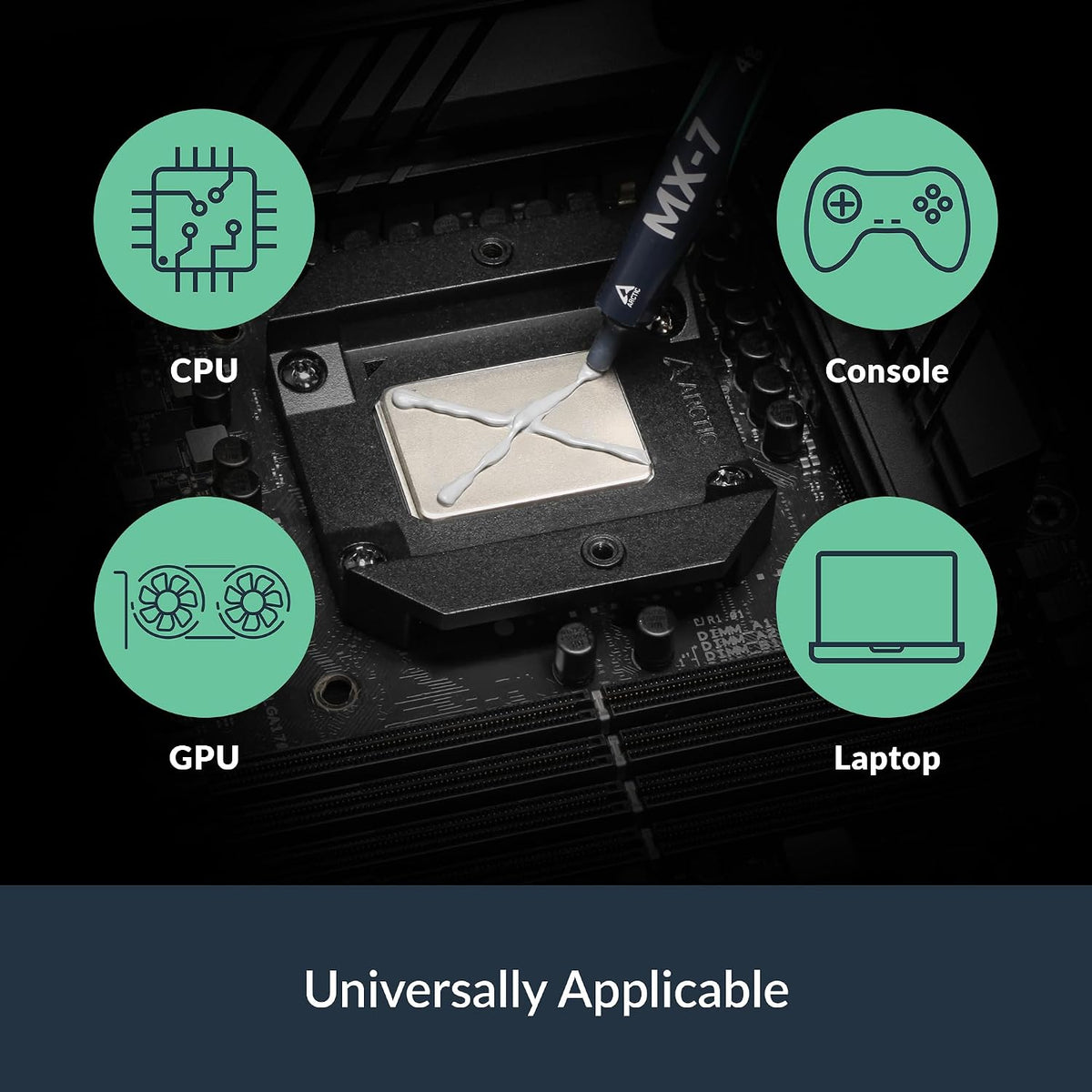 ARCTIC MX-7 (4 g) - Ultimate Performance Thermal Paste, Long Durability