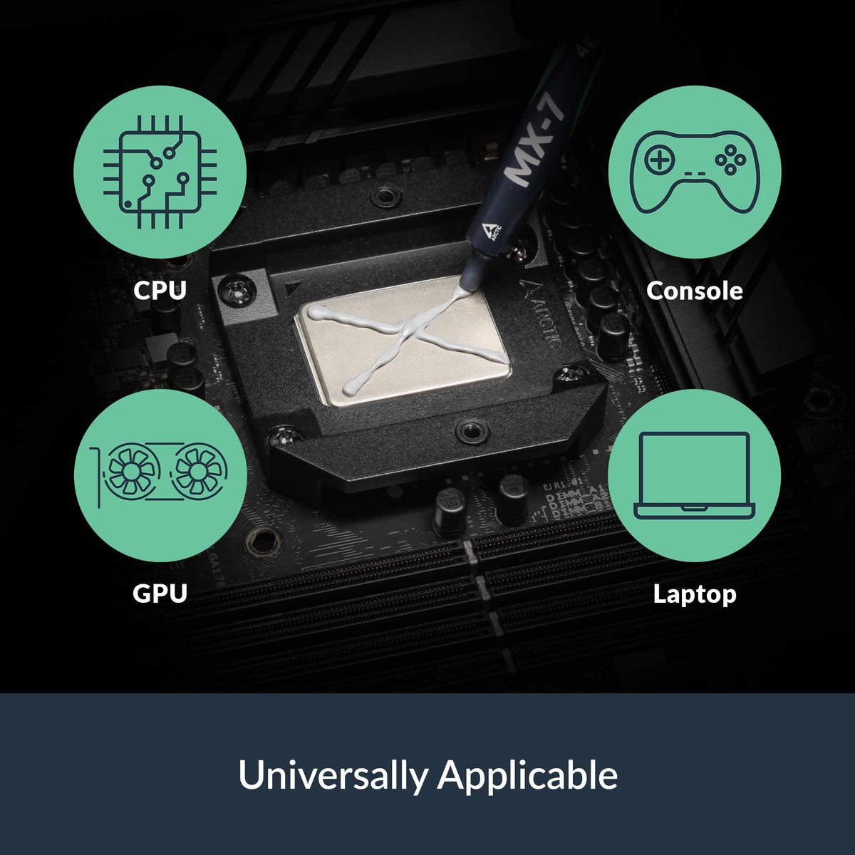 ARCTIC MX-7 (4 g) - Ultimate Performance Thermal Paste, Long Durability