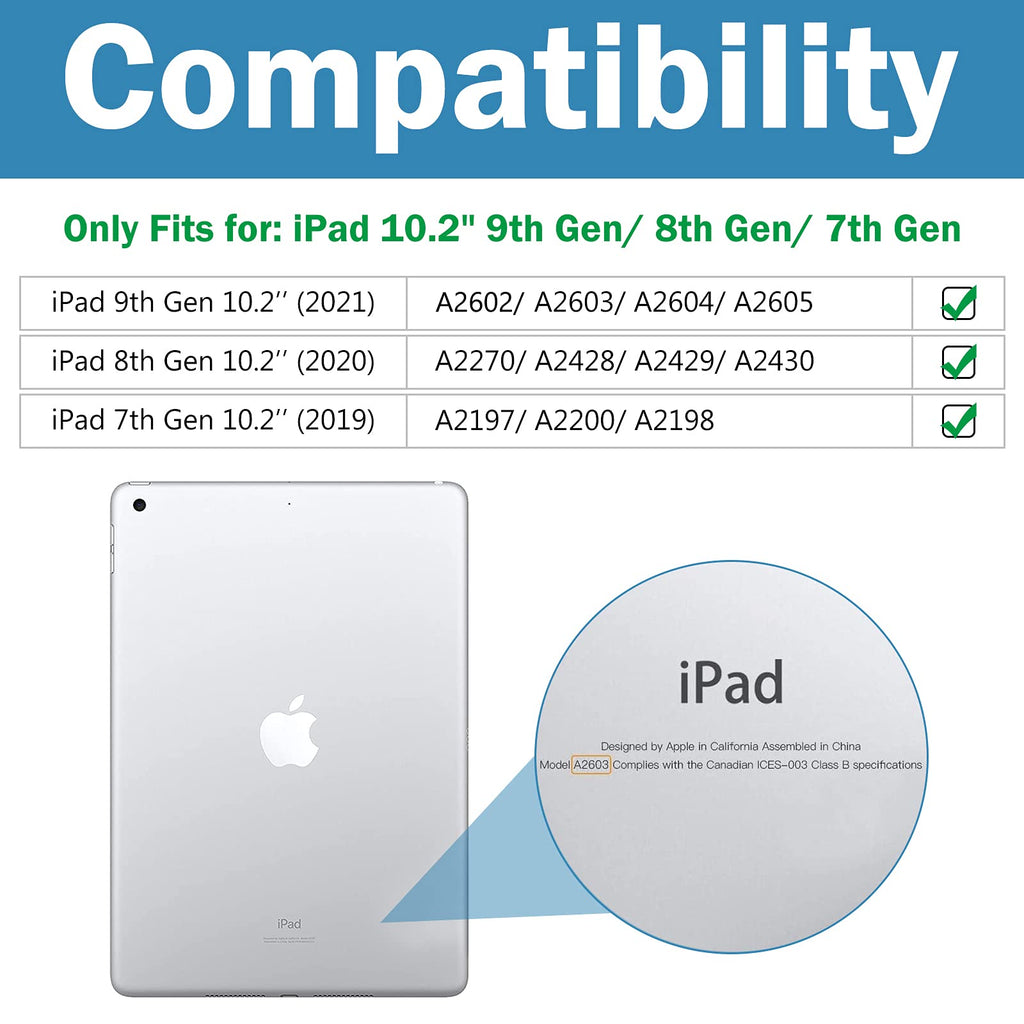 ProCase 2 Pack Screen Protector for iPad A16 2025 11th 11"/10th 2022 10.9"