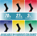 Cirorld 6/10 Pairs Mens Black Socks, Breathable Causal Cotton Socks Men