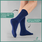 SockWaddles Diabetic Socks for Men & Women, 6 Pairs, Soft Loose Top