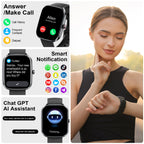 AI Smart Watch with ChatGPT, 1.91" Bluetooth 5.4 Call Smartwatch Men Women